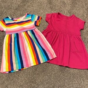 Toddler girl dresses size 12-18m and 18m